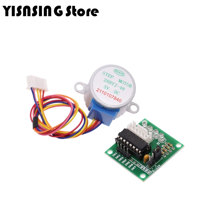Stepper Motor 28Byj - 5V 4相28BYJ-48 DCギアステップモーター ULN2003ドライバボード ULN2003 PIC