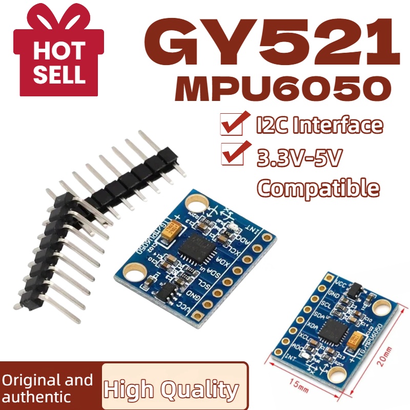 Mpu6050 - 1/5/10 個 GY521 GY-521 MPU6050 IIC