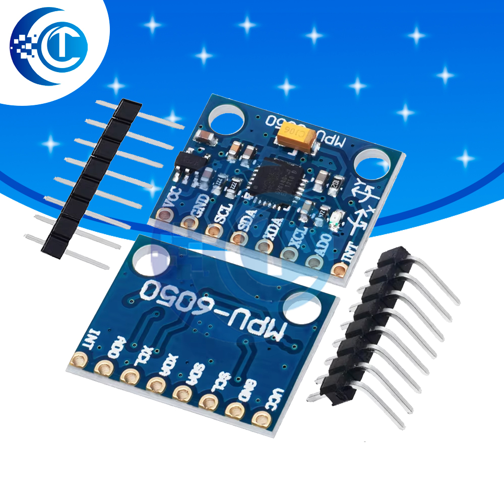 Mpu6050 - アナログgyroセンサー,1ピース,GY-521 gy521 mpu 6050 mpugu 6050