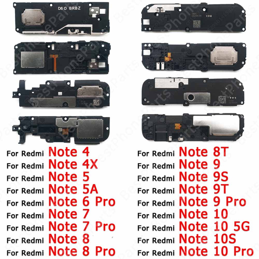 Buzzer Module - Redmi note 9、9s、9t、8、8t、7、6、5、5a、4、4x、10 pro、ブザー、リンガーボード、サウンドモジュール用スピーカーラウドスピーカーパーツ