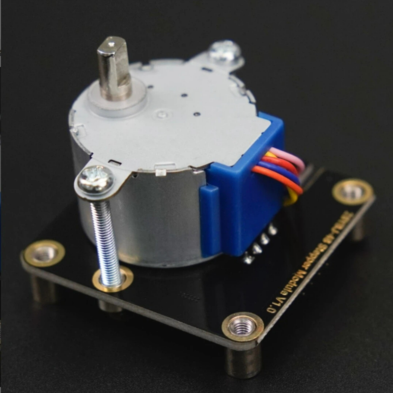 Stepper Motor 28Byj - 28BYJ-48 統合型ステッピングモータードライバーモジュール、Arduino micro:bit教室でのSTEM学習用のプラグアンドプレイ5V