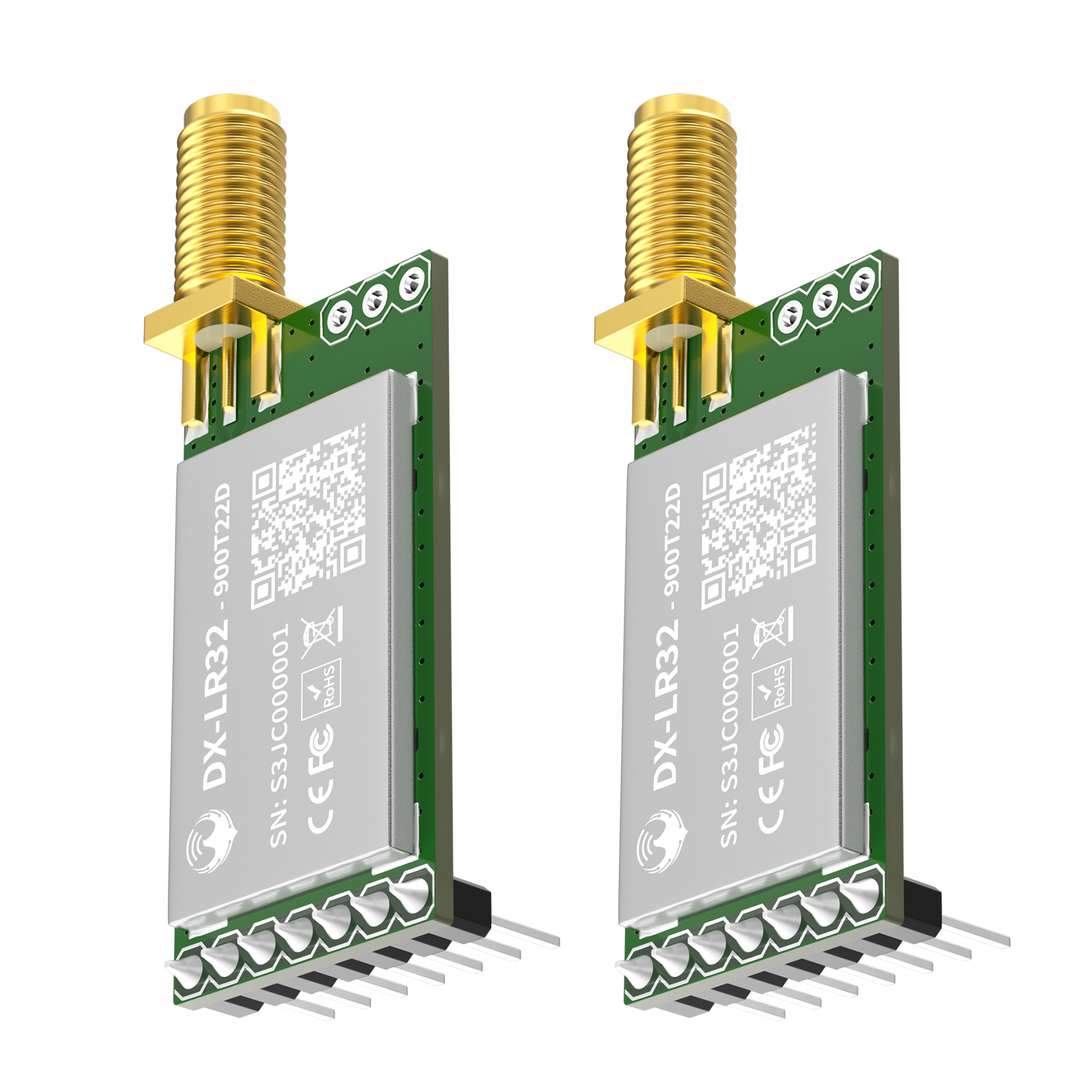 Lora Rfm95 - LoRa 868MHz 915MHz SX1262 ワイヤレスモジュール 22dBm