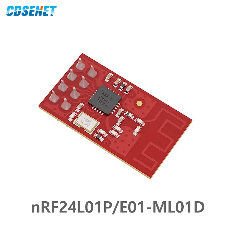 Nrf24L01 - nRF24L01 2.4GHz RFモジュール（ワイヤレス送受信機、SPIインターフェース、CDSENET E01-ML01D、nRF24L01P、2.4GHz送信機および受信機、PCBアンテナ）10個