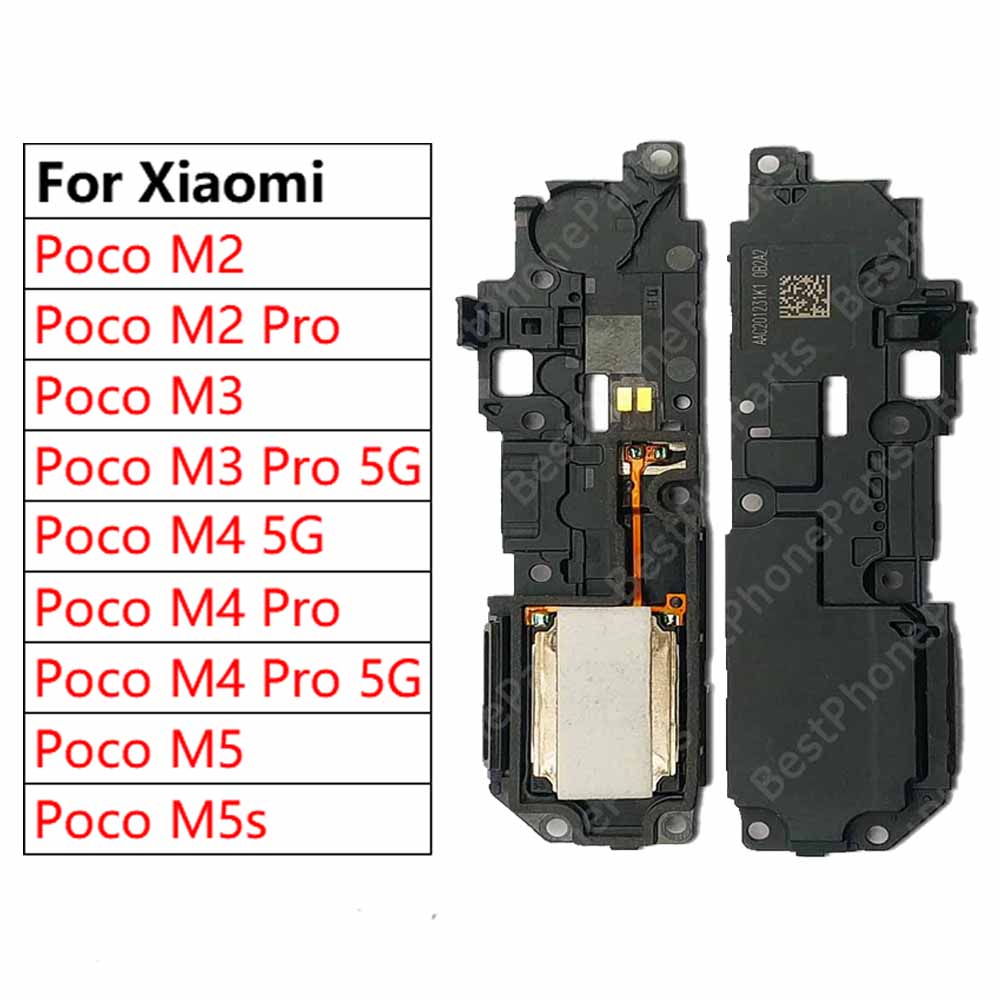 Buzzer Module - Xiaomi Poco m3,m4 pro,5g,m5,m5s,m2用のスピーカー,ブザー,着信音モジュール,携帯電話部品