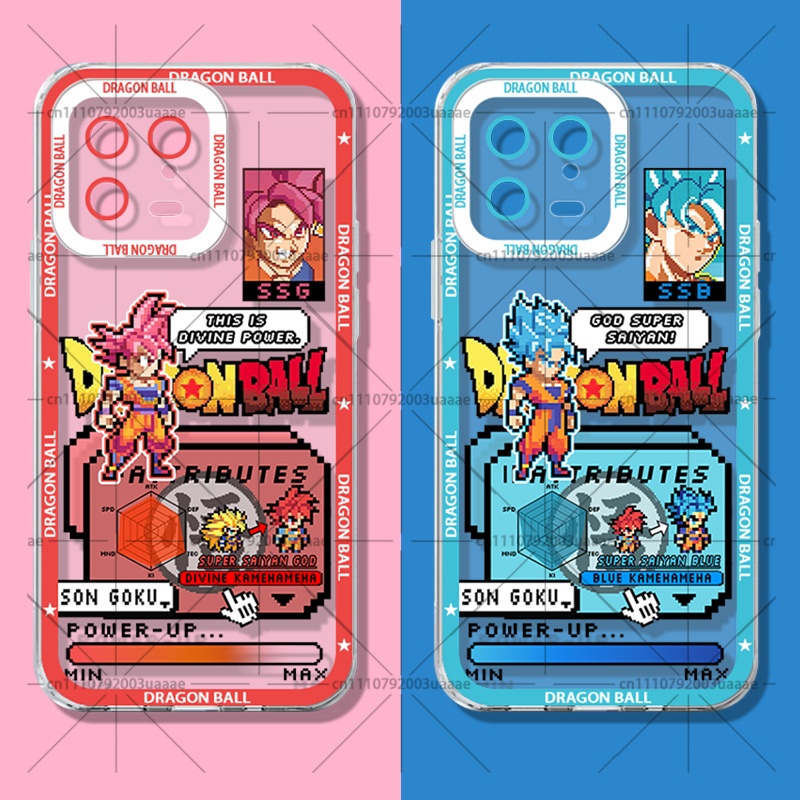 Neopixel - DRAGON BALL ピクセル・サイヤ人コレクションケース。Xiaomi POCO X8 Pro