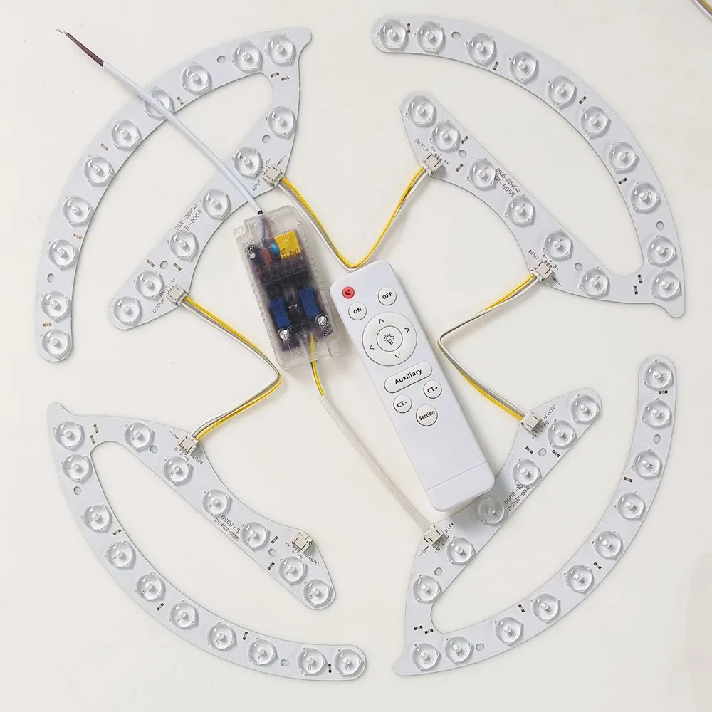 Ir Remote Module - DIY LED レンズモジュールライトには、寝室、リビングルームのシーリングライトを交換する赤外線リモコンドライバー 220V IR 調光が含まれています