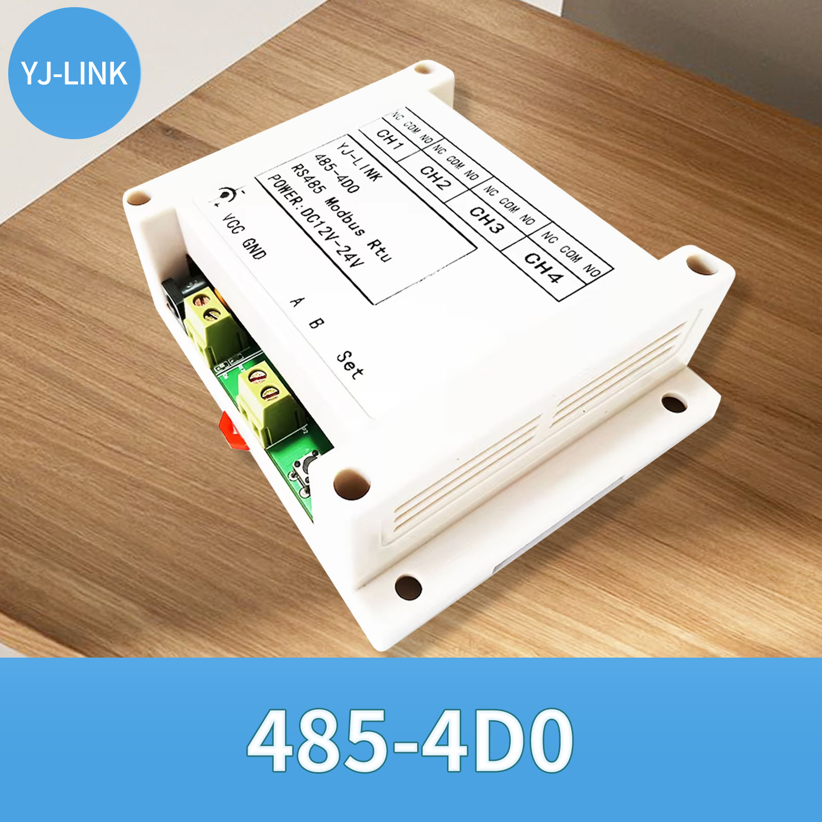 Relay Module 4 Channel - リモートコントロールスイッチ,4チャンネルリレー,出力モジュール,485-4drs485