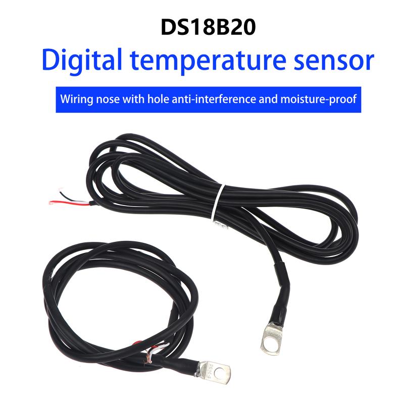Ds18B20 - DS18B20デジタル温度センサー高精度防水プローブ 4/5/6/8mm 1M/2Mシールドケーブル HVAC水槽モニタリング用