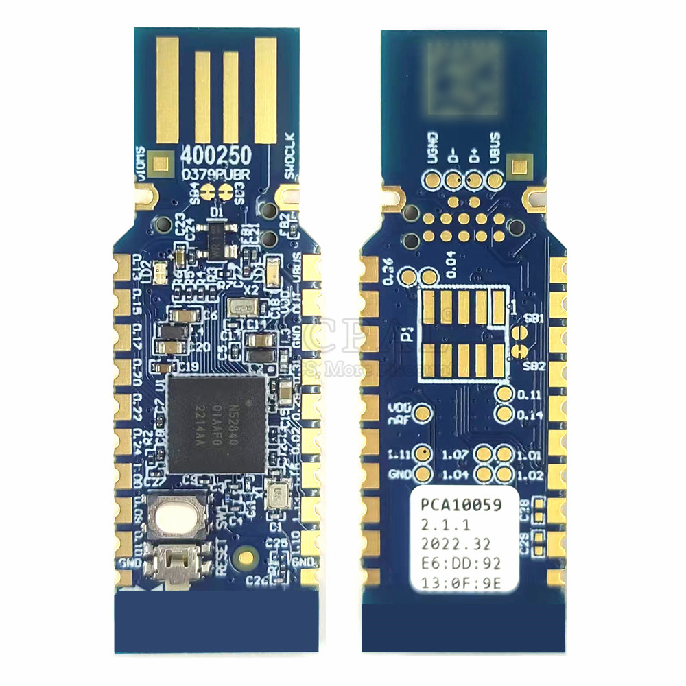 Zigbee Cc2531 - オリジナル北欧製NRF52840モジュールUSBドングルBluetooth開発ツールNRF52840-DONGLEモジュール（ZigBee、BLE、ANT 2.4GHz対応）