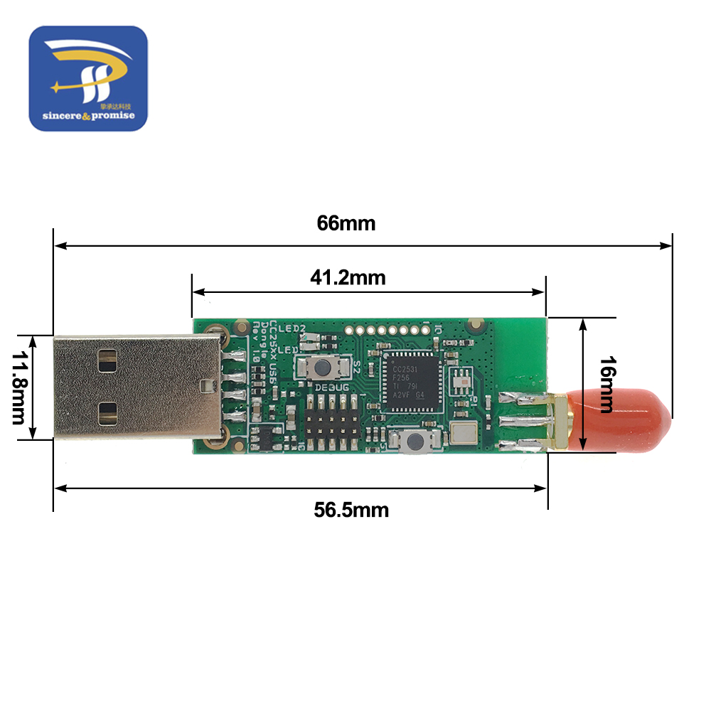 スニファー ベア ボード パケット プロトコル アナライザー - Zigbee Cc2531 のレビューと価格