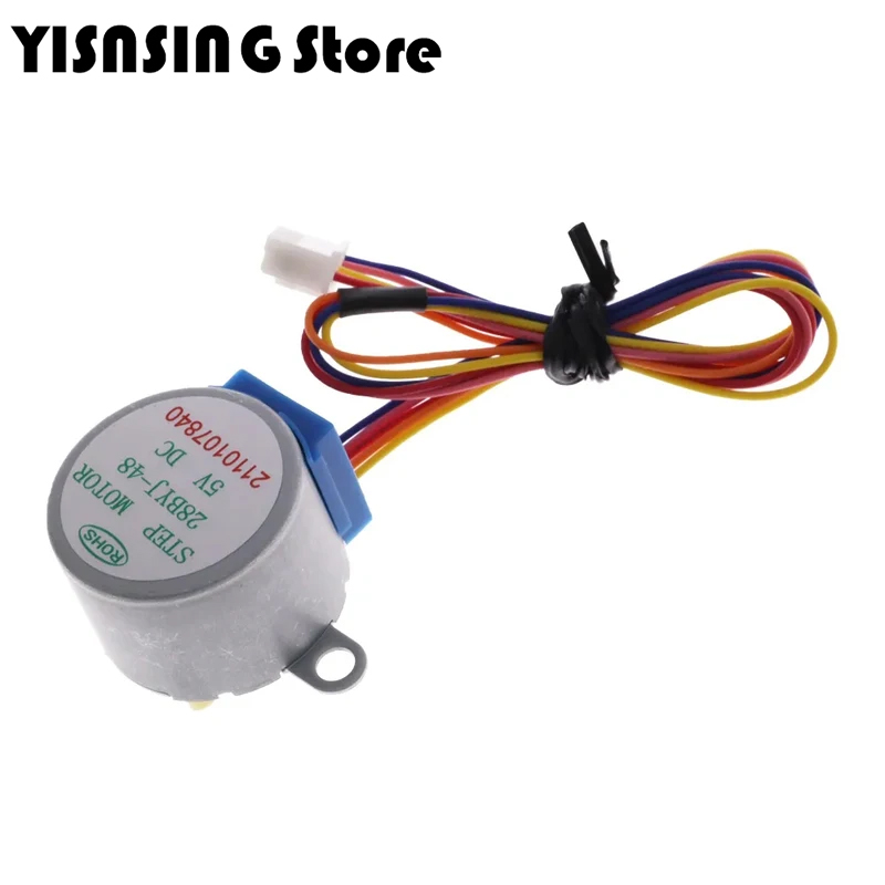 5V 4相28BYJ-48 DCギアステップモーター ULN - Stepper Motor 28Byj のレビューと価格