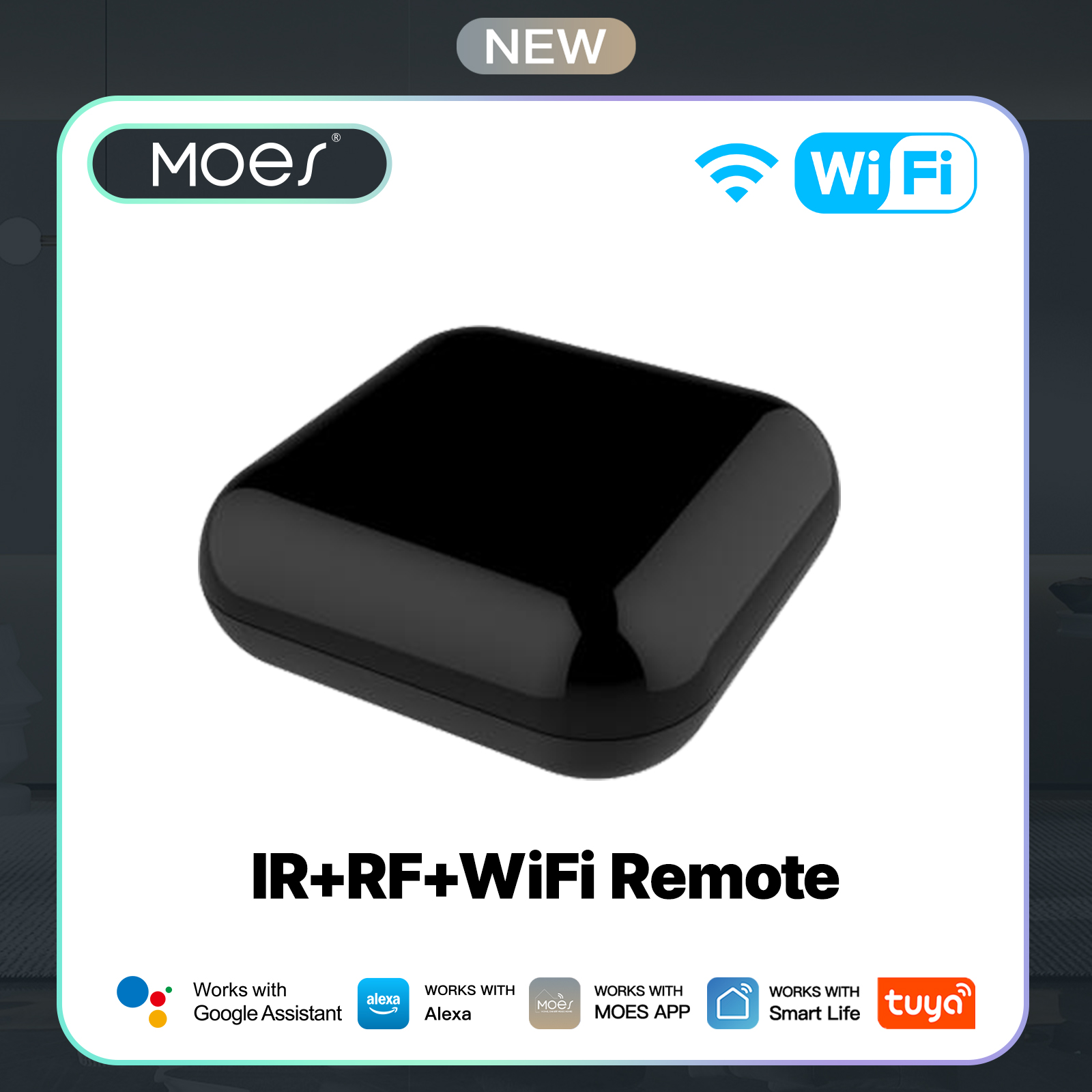 MOES Tuya WiFi IR RF リモコン エアコン - Ir Remote Module のレビューと価格