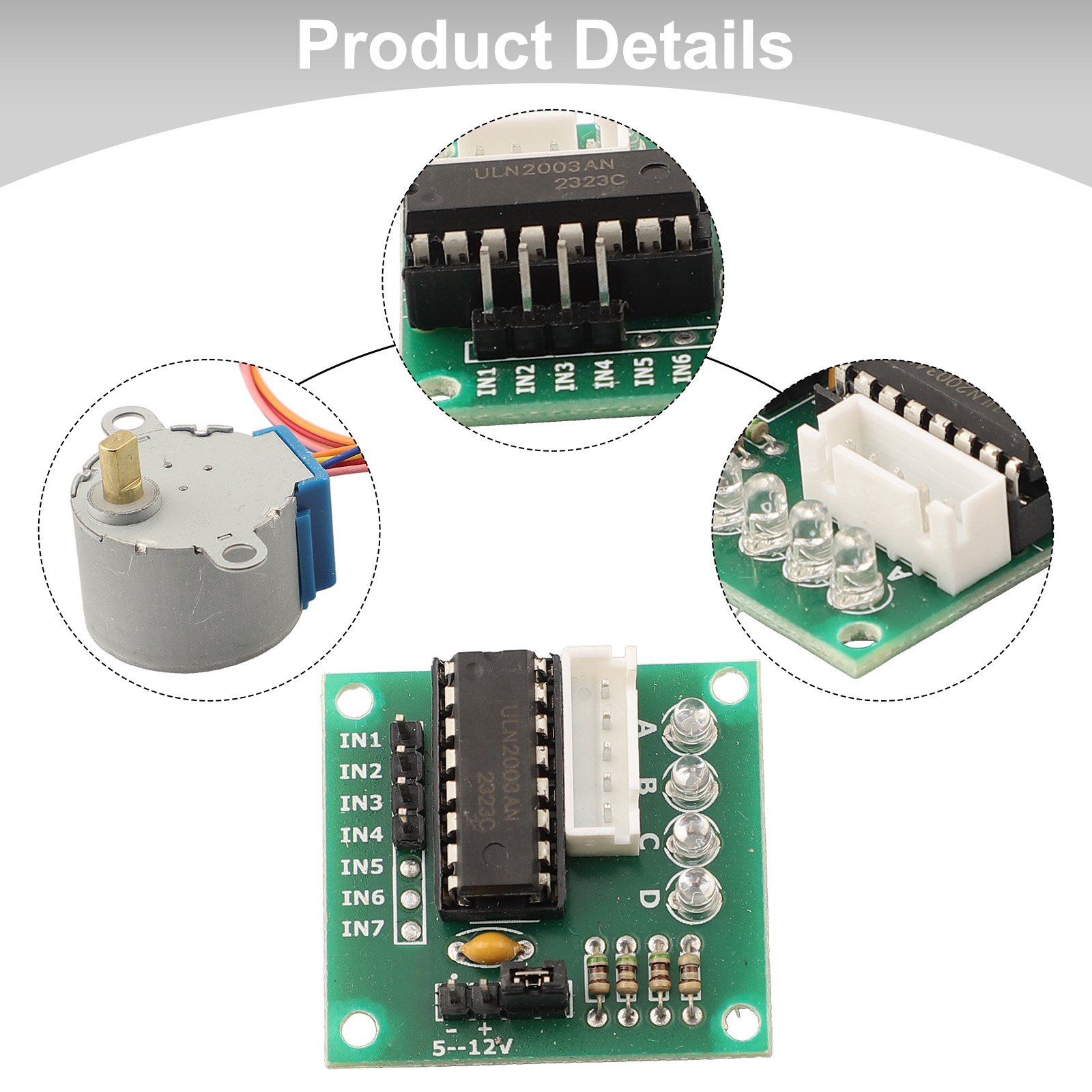 5V 4相ステッピングモーター 28BYJ-48 ULN20 - Stepper Motor 28Byj のレビューと価格