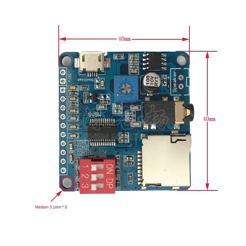 音声サウンド再生モジュール Arduino MP3 プレーヤ - Sd Card Module のレビューと価格