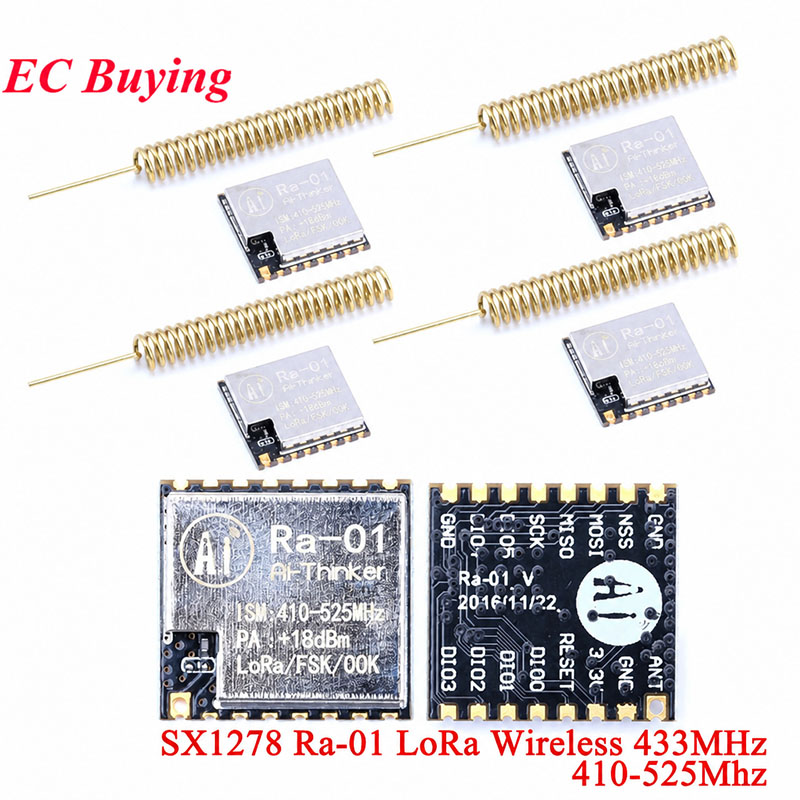 1-10 個 Ra-01 SX1278 LoRa スペクトラ - Lora Sx1278 のレビューと価格