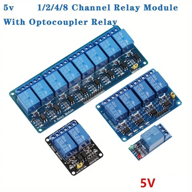 オプトカプラー付きリレーモジュール、低レベルトリガー、出力8 - Relay Module 4 Channel のレビューと価格