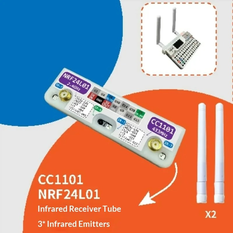 M5Stack CardPuter 3 in 1 RFモジュ - Nrf24L01 のレビューと価格