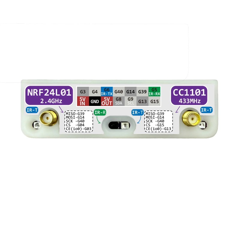 M5Stack CardPuter 3 in 1 RFモジュ - Nrf24L01 のレビューと価格