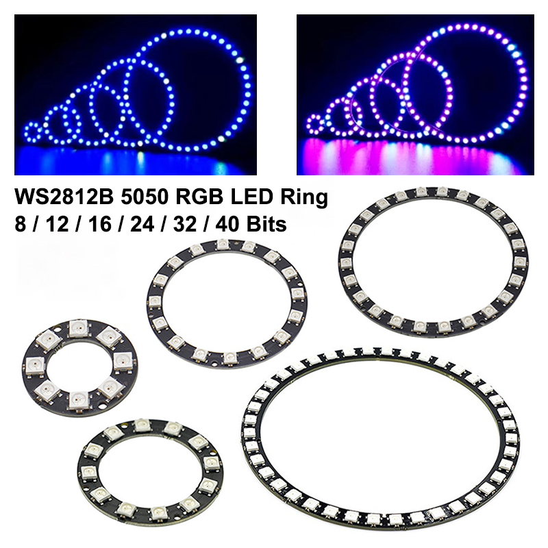 1 ピース SMD5050 RGB ピクセル WS2812  - Ws2812B のレビューと価格