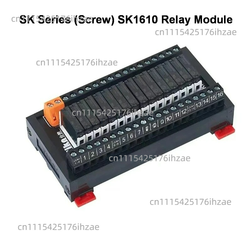 SK/SYシリーズリレーモジュールPLCアンプDINレールボ - Relay Module 4 Channel のレビューと価格
