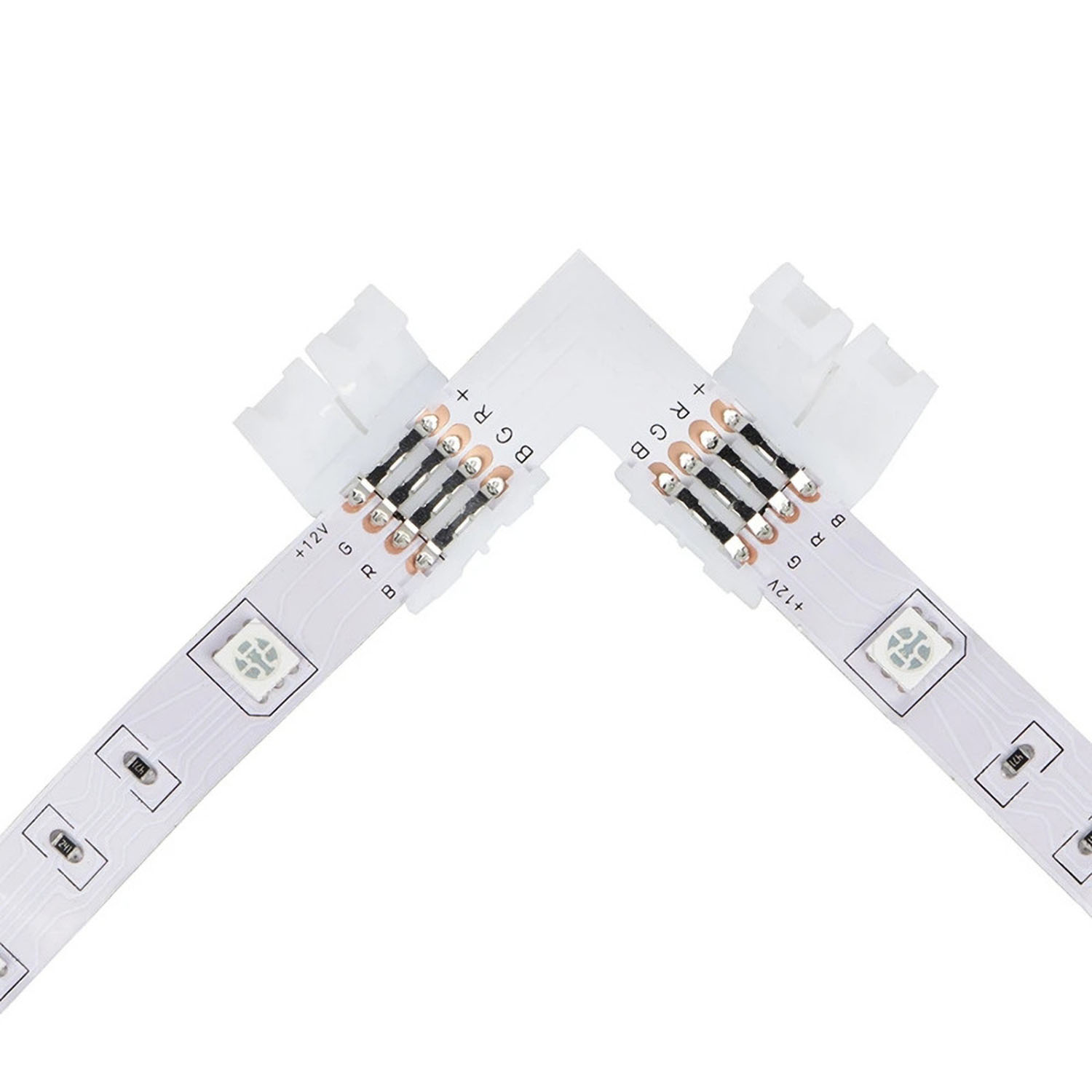 はんだ付け不要 L/T/X型 LEDストリップコーナーコネク - Ws2812B のレビューと価格