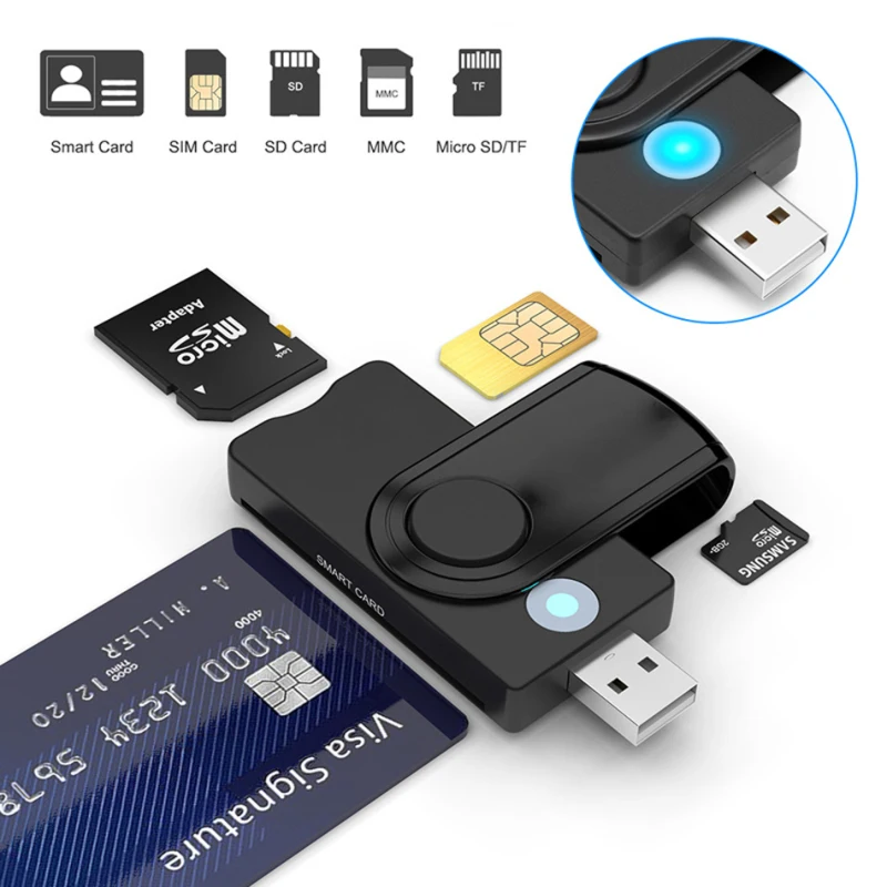 スマートカードリーダー、マイクロSD、USB 3.0、2.0 - Sd Card Module のレビューと価格