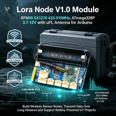 LoRaノード V1.0 RFM95/SX1276、433- - Lora Rfm95 のレビューと価格