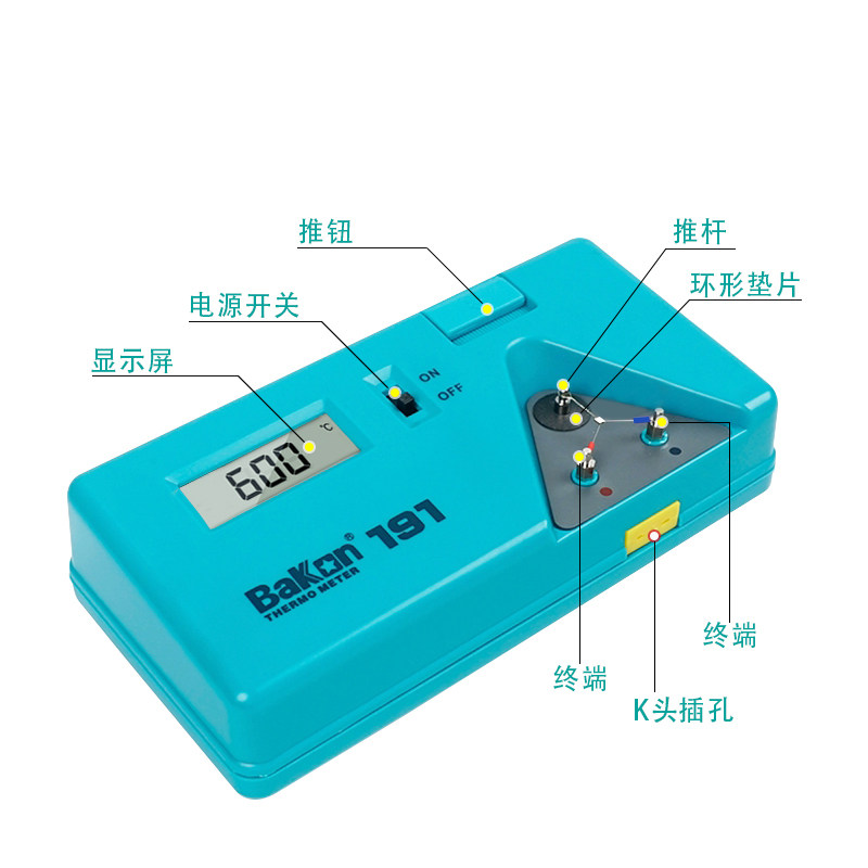 BK191はんだごて温度テスター、はんだ付けテーブル温度測定 - Soldering Iron Temperature Probe のレビューと価格