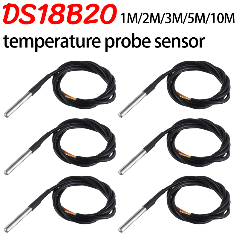 DS18B20 ステンレス鋼パッケージ 1 メートル/3 メ - Ds18B20 のレビューと価格