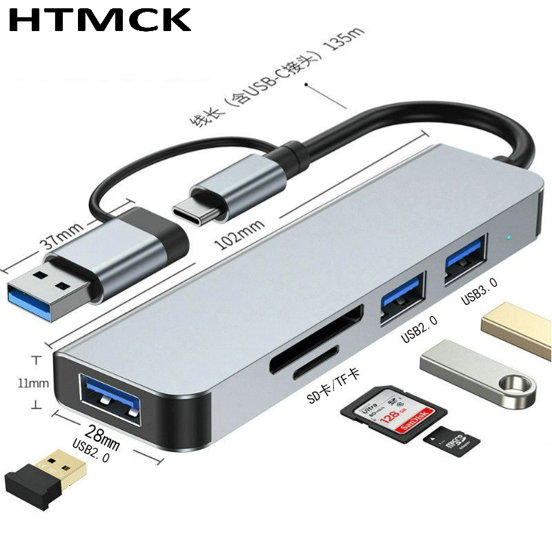 8-in-2 USB Type-C マルチポートドッキングス - Sd Card Module のレビューと価格
