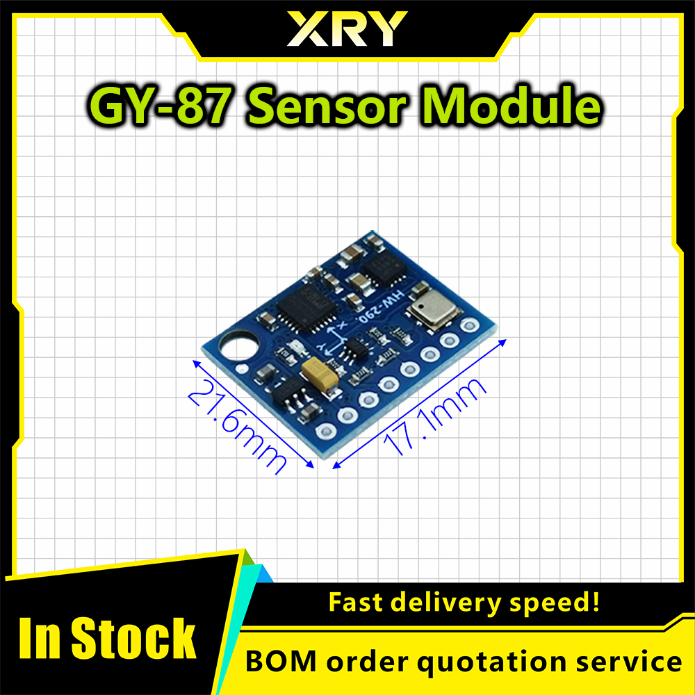 XRY GY-87 10DOF IMU センサー モジュール - Mpu6050 のレビューと価格