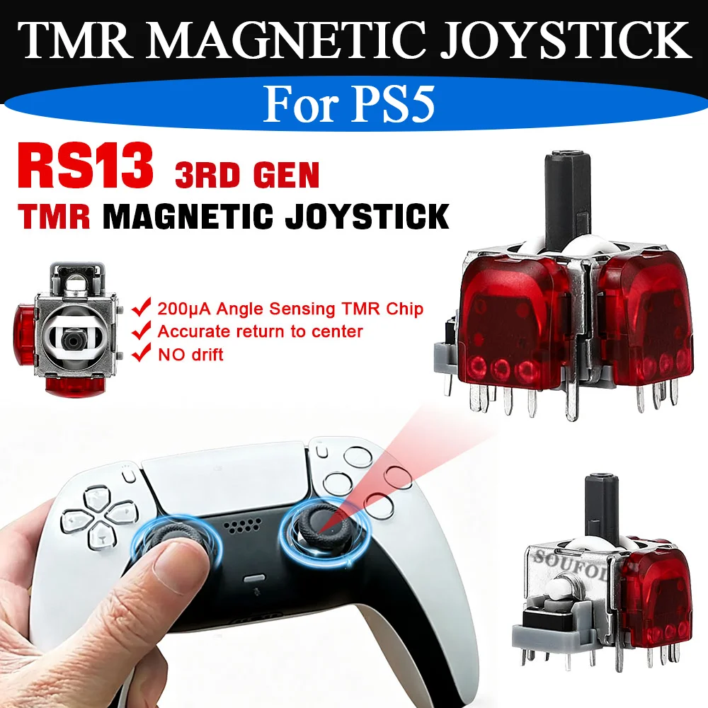 2/4/8/10個入り TMR磁気ジョイスティック RS13 - Joystick Module のレビューと価格