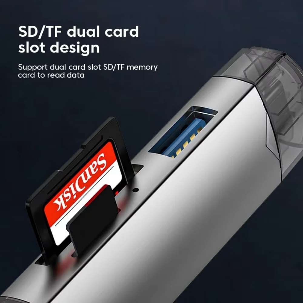 6-in-1 USB 3.0 OTGカードリーダー USB- - Sd Card Module のレビューと価格