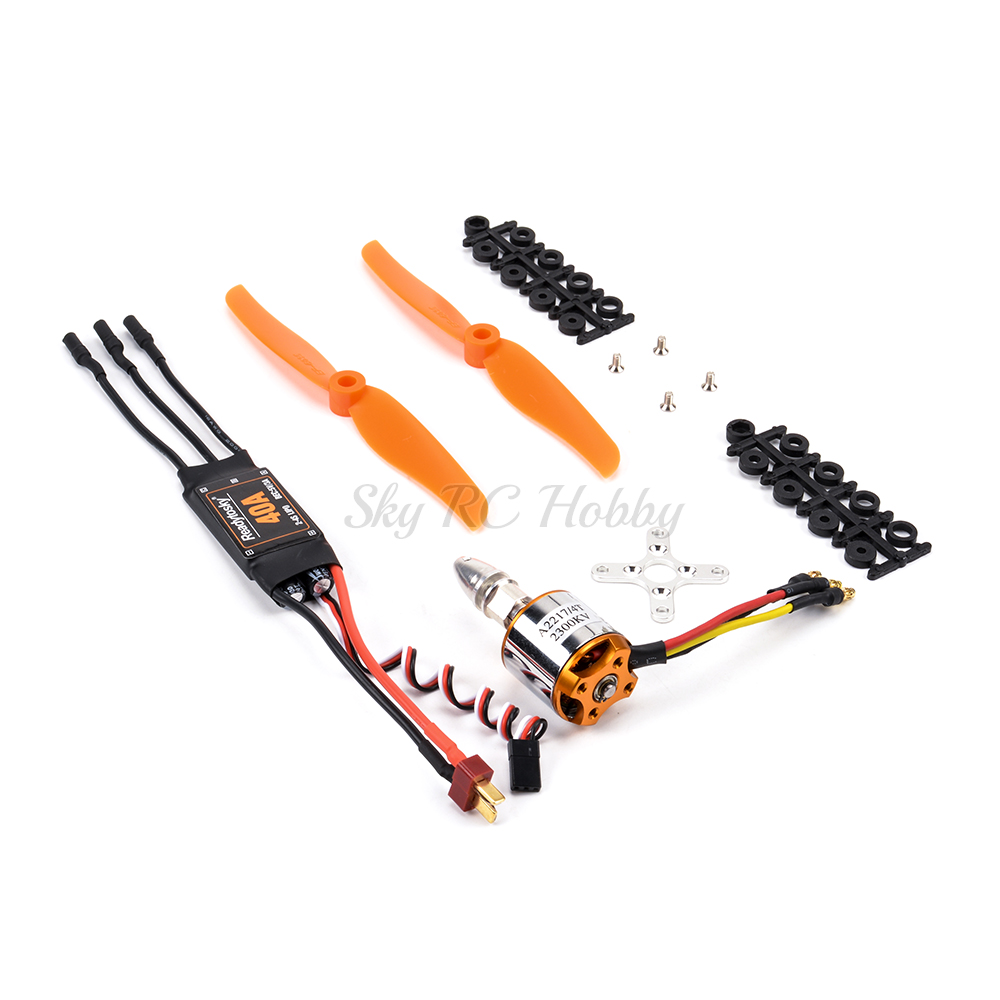ブラシレスモーターa2217,2217,1100kv,125 - Servo Sg90 のレビューと価格