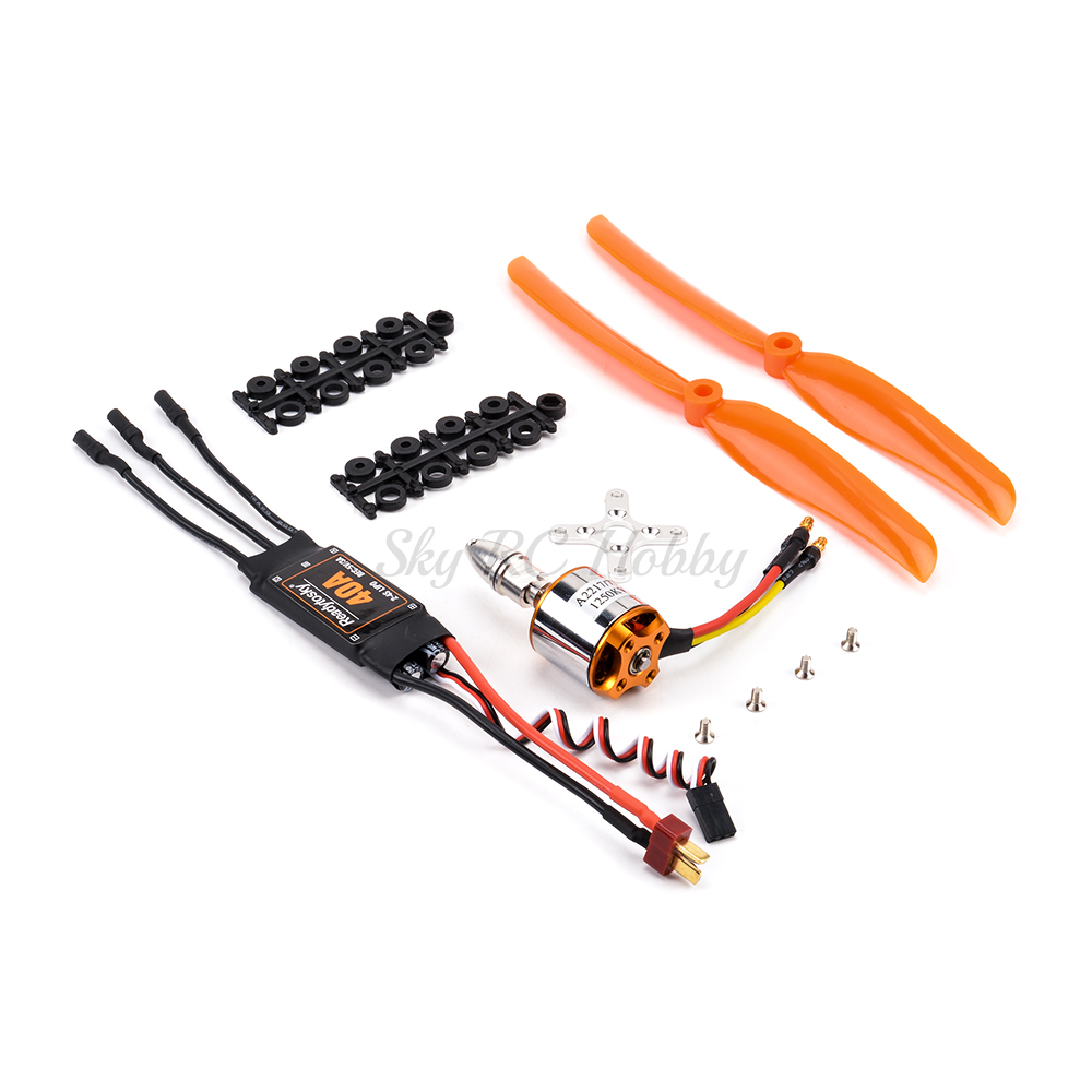 ブラシレスモーターa2217,2217,1100kv,125 - Servo Sg90 のレビューと価格