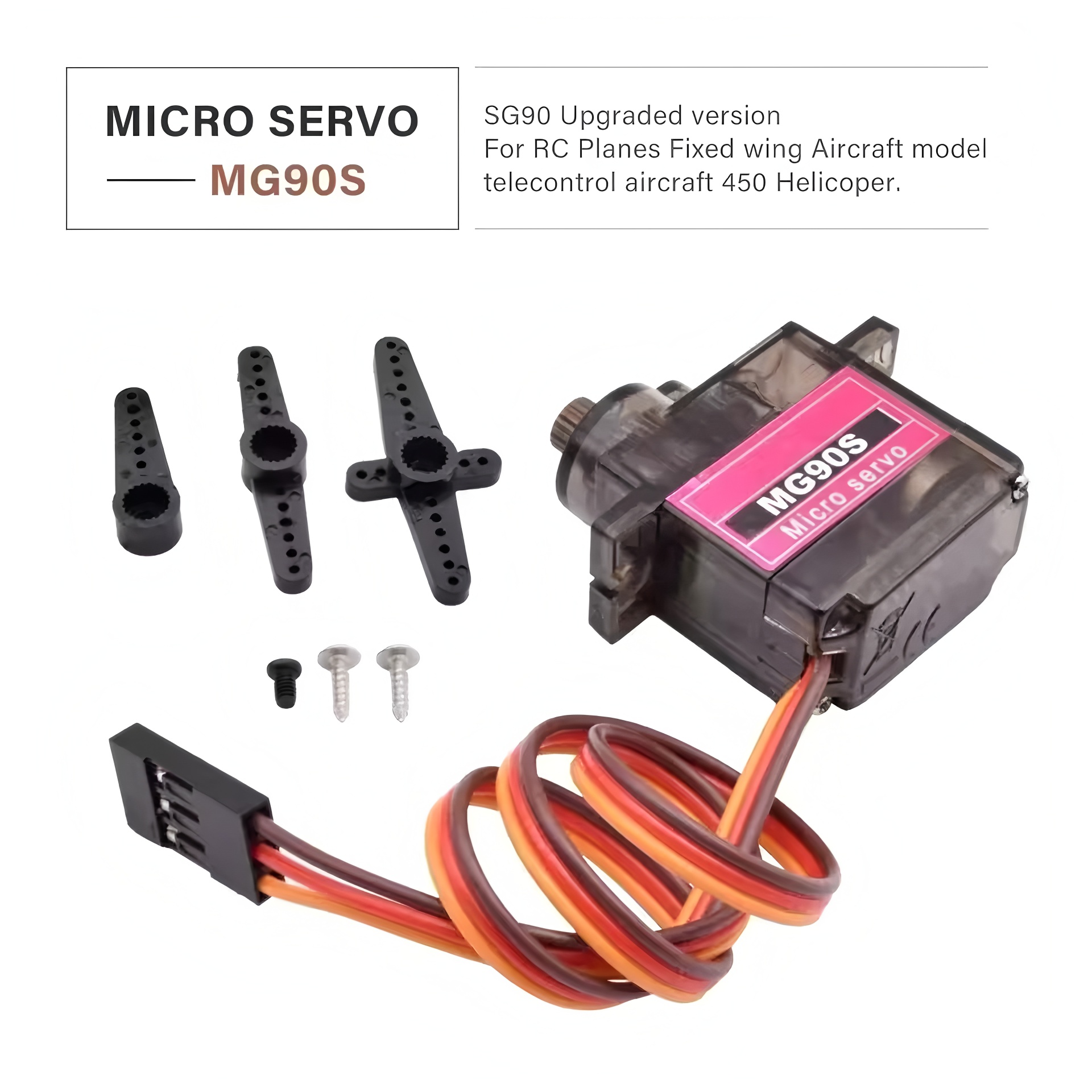 4/5/10/20 個 MG90S マイクロサーボモーター金 - Servo Sg90 のレビューと価格