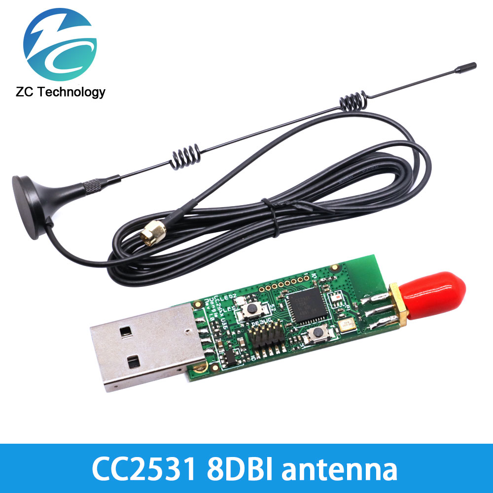 ワイヤレスzigbee sbnifferベアボード、パケット - Zigbee Cc2531 のレビューと価格