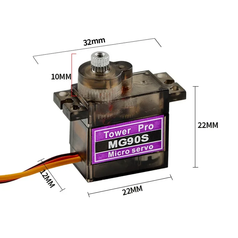 SG90/MG90S 9 グラムマイクロデジタルサーボ 18 - Servo Sg90 のレビューと価格