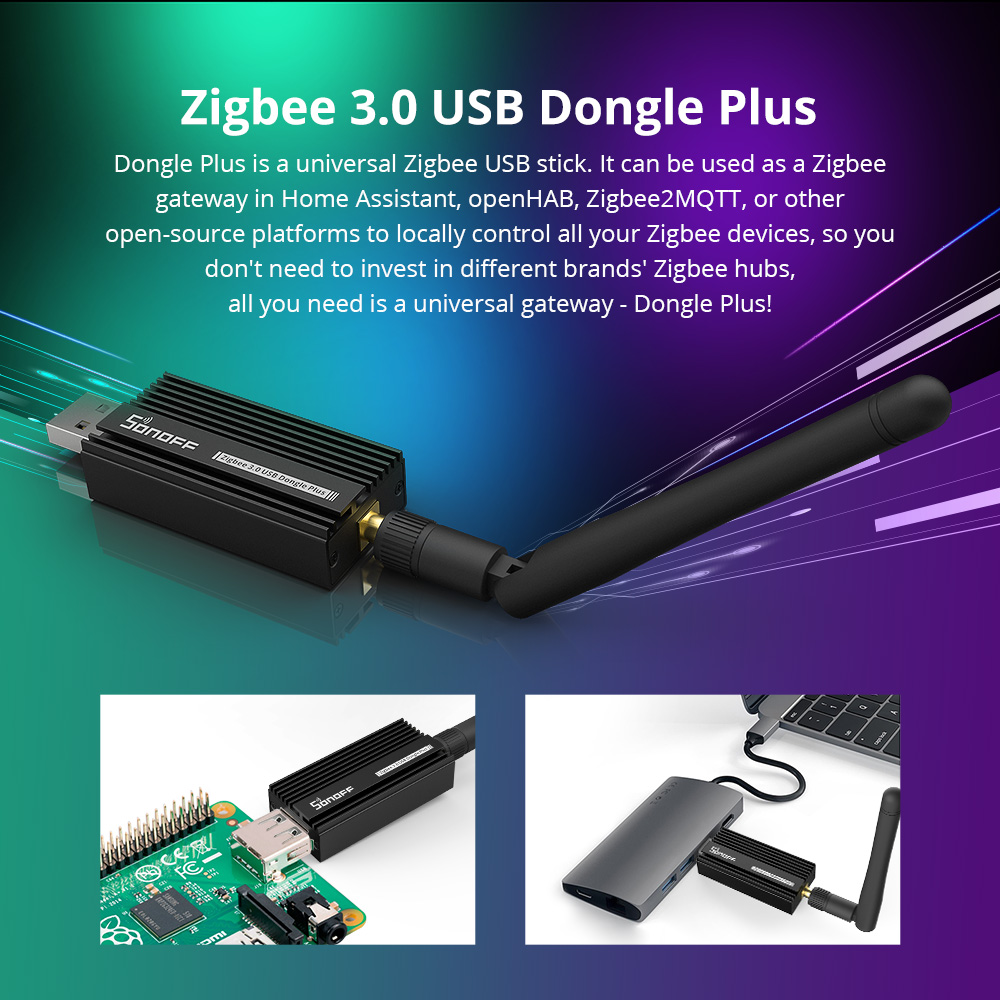 SONOFF Zigbee Dongle-E 3.0 USB - Zigbee Cc2531 のレビューと価格